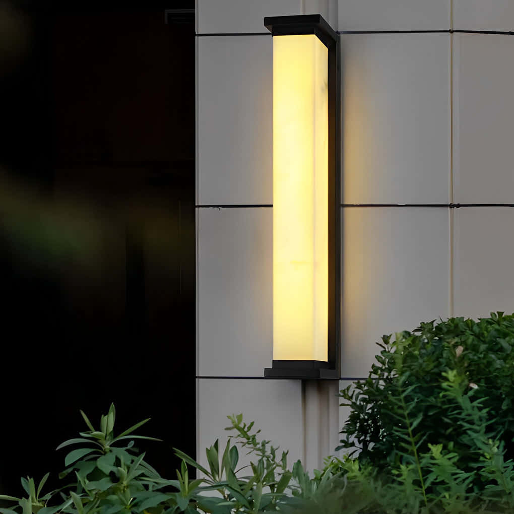 Vertex Stainless Steel Strip Outdoor Wall Light